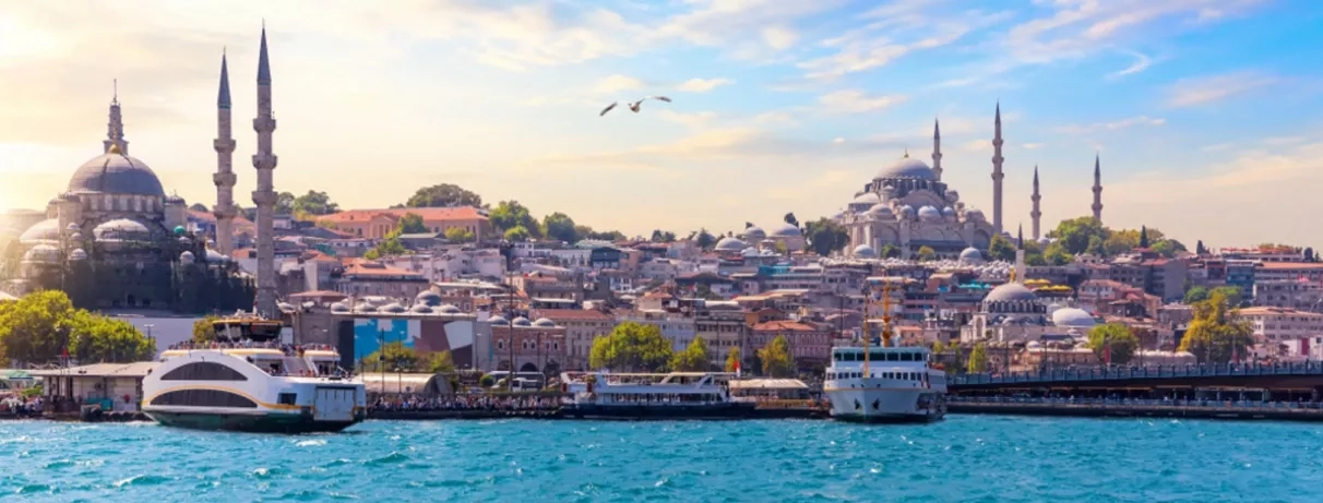 vue sur le centre ville d'Istanbul