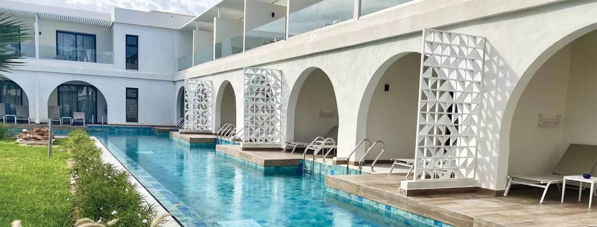 vue sur les chambres swing-up 