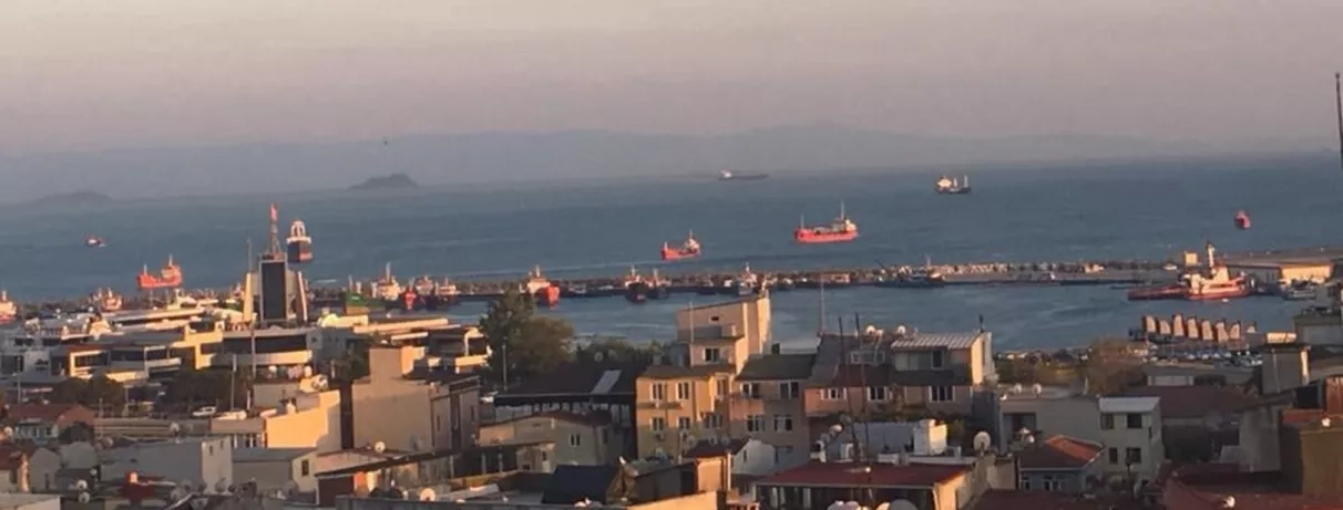 vue sur la ville d'Istanbul