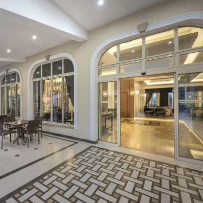 hall d'entrée de l'hôtel