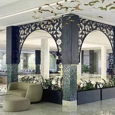 Haul avec canapé pour s'asseoir 