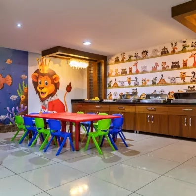 table de restauration pour les enfants 