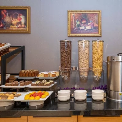 buffet pour le petits-déjeuners 