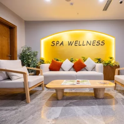 accueil du centre de spa