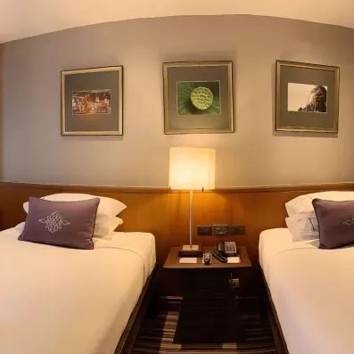 chambre standard avec deux lits twin