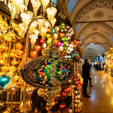 vue du Grand Bazar d'Istanbul