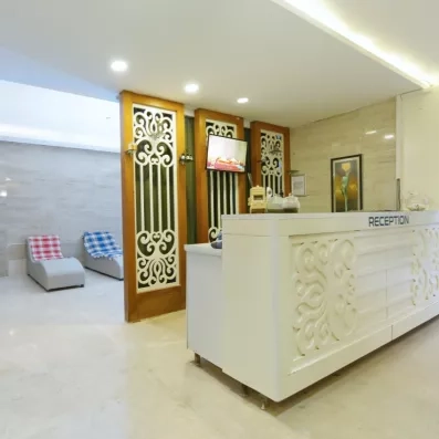 réception du centre de spa