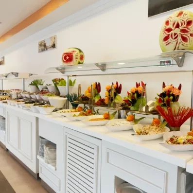 vue de près du buffet 