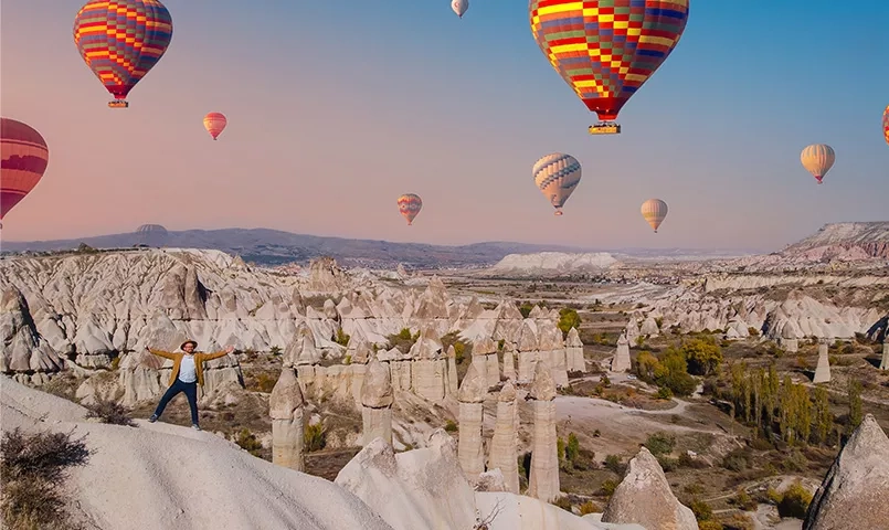 Vols de montgolfières en Turquie